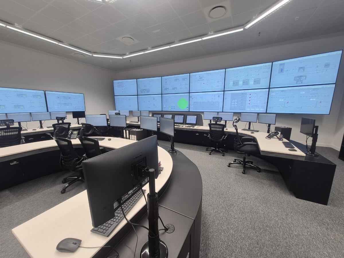 Simulador de alcance completo que acaba de poner en marcha la compañía Westinghouse en Madrid.