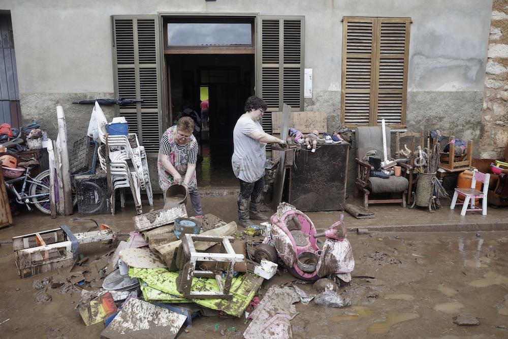 Nach der Flut: Aufräumarbeiten Sant Llorenç