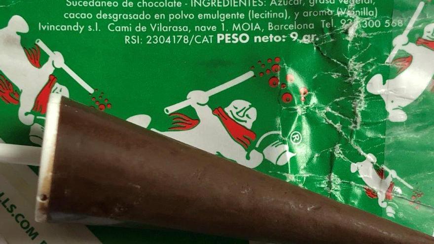 Alerta por alérgenos no declarados en paraguas de chocolate vendidos en Galicia