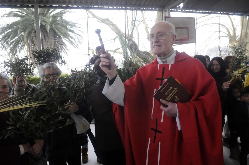 Semana Santa en Arousa 2016 | La lluvia desluce el Domingo de Ramos en Vilagarcía