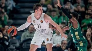 Mario Hezonja, en una acción del Panathinaikos-Real Madrid