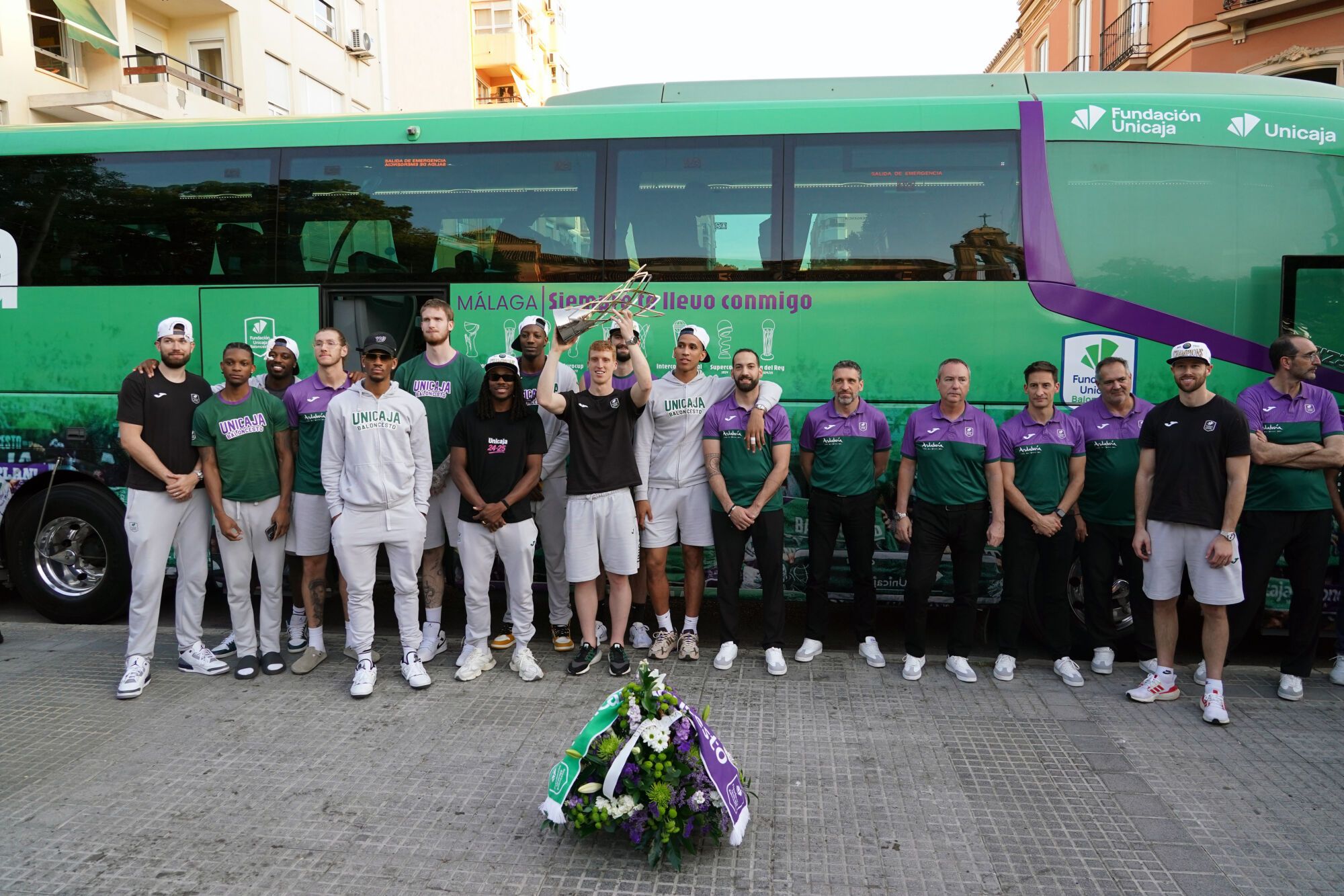 Celebración del título, en imágenes