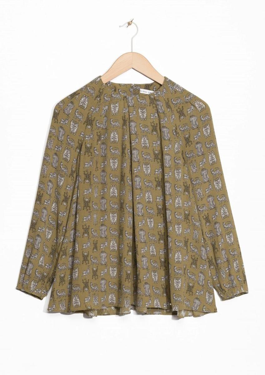 Blusa estampada de & Other Stories (28€)