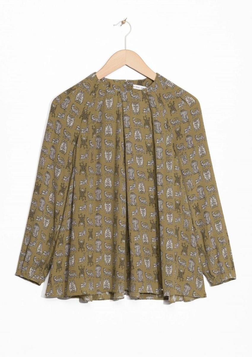 Blusa estampada de &amp; Other Stories (28€)