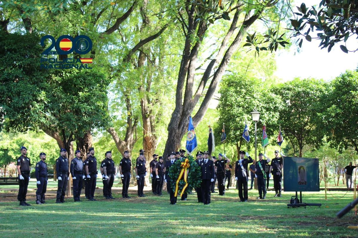 Acto conmemorativo celebrado en el Parque de los Príncipes