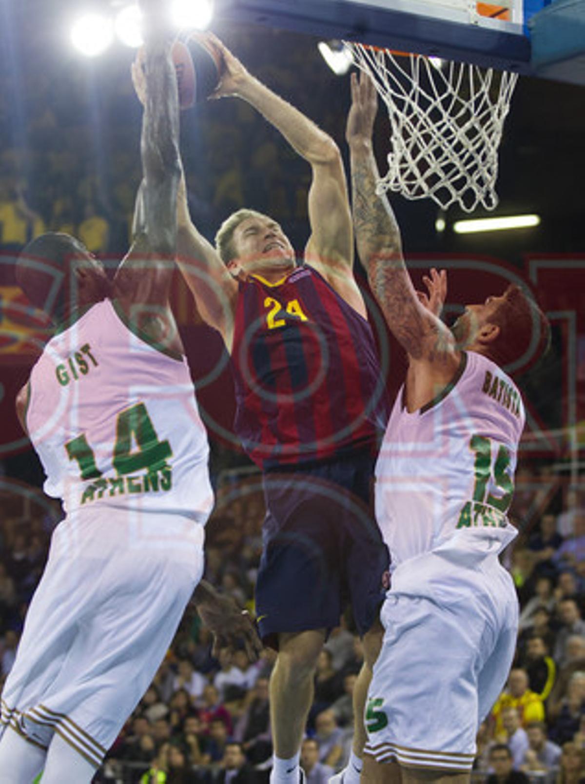 Las imágenes del FC Barcelona - Panathinaikos