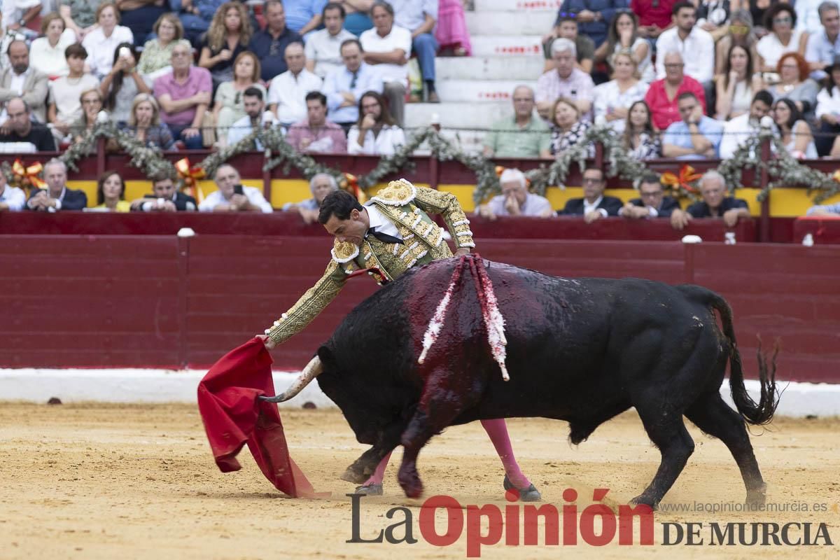 Cuarta corrida en la Feria Taurina de Murcia (Castella, Manzanares y Ureña)