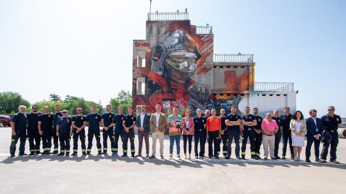 Alcalá celebra el 50º aniversario del Parque de Bomberos de Alcalá de Henares, el de mayor actividad en la región