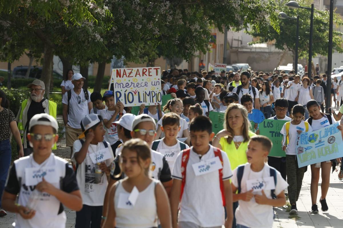 Natzaret pide la descontaminación del agua del viejo cauce del Turia