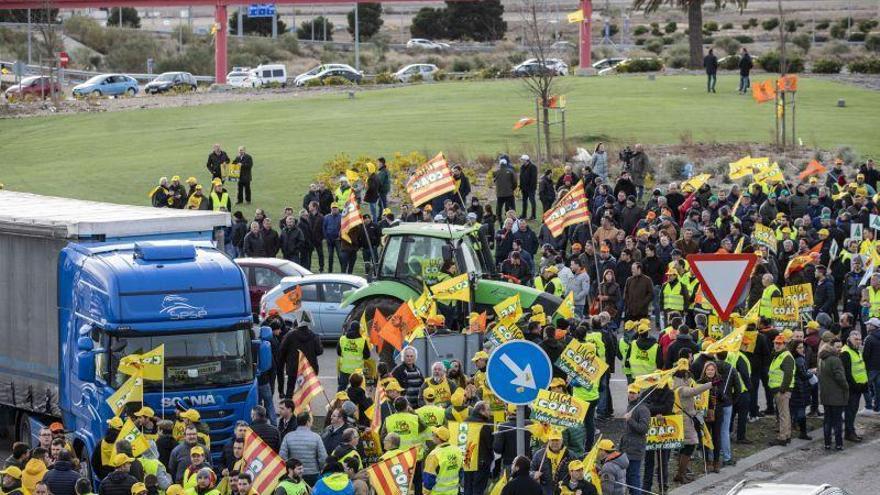 El sector en Aragón amenaza con seguir con más movilizaciones