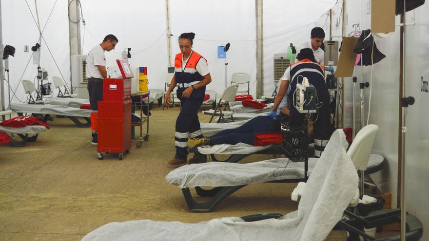 El puesto de Cruz Roja de la Feria tendrá sala de lactancia y atención psicológica