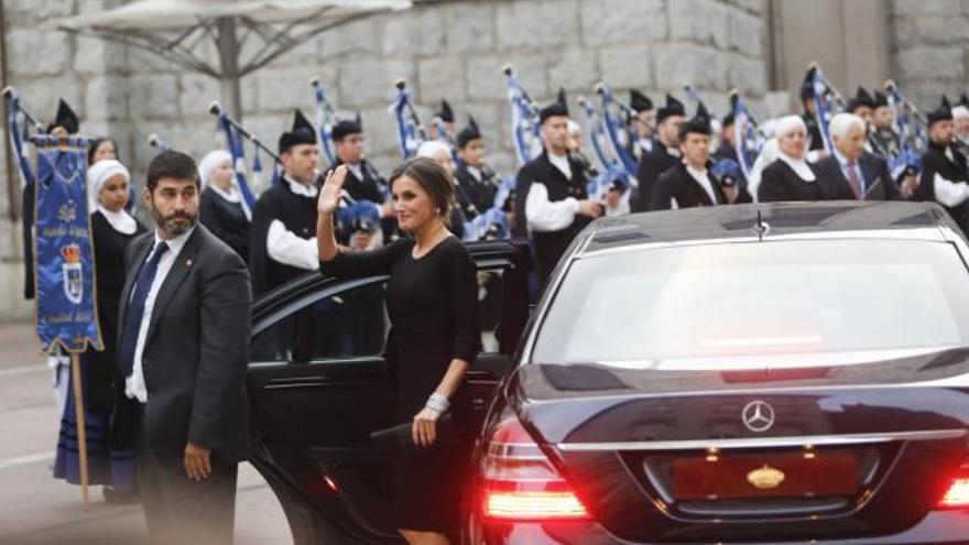 Así fue la llegada de los Reyes al Auditorio Príncipe Felipe