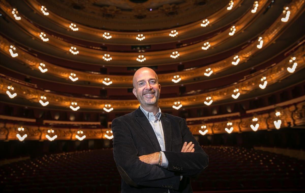 Víctor García de Gomar, que por encargo de la Comisión Ejecutiva del Gran Teatre del Liceu sustituirá a partir del 2 de septiembre a Christina Scheppelmann en la dirección artística del coliseo barcelonés.