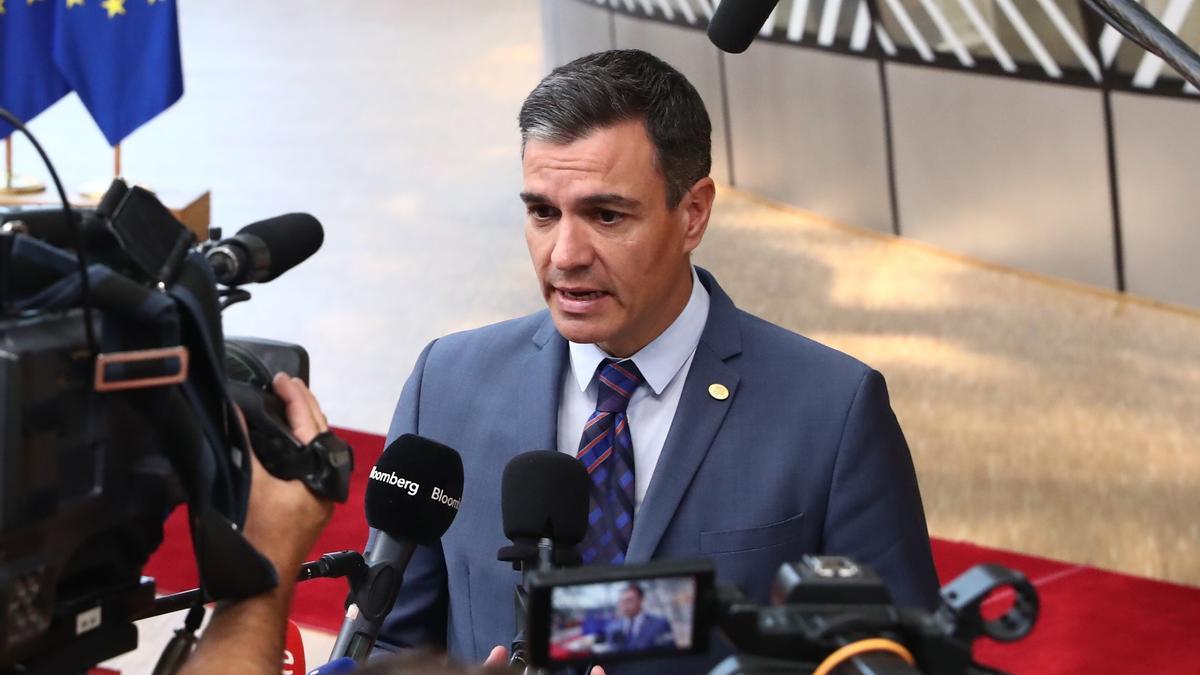 Archivo - El presidente del Gobierno, Pedro Sánchez, en Bruselas (foto archivo)