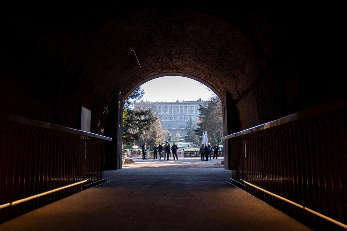 El Túnel de Villanueva, desde dentro.