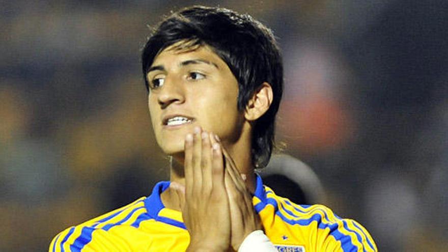 Alan Pulido, jugador del Olympiakos.