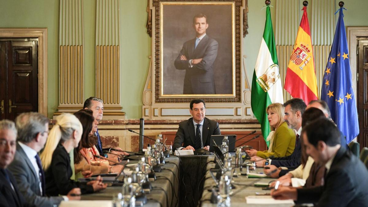 Reunión del Consejo de Gobierno de la Junta de Andalucía
