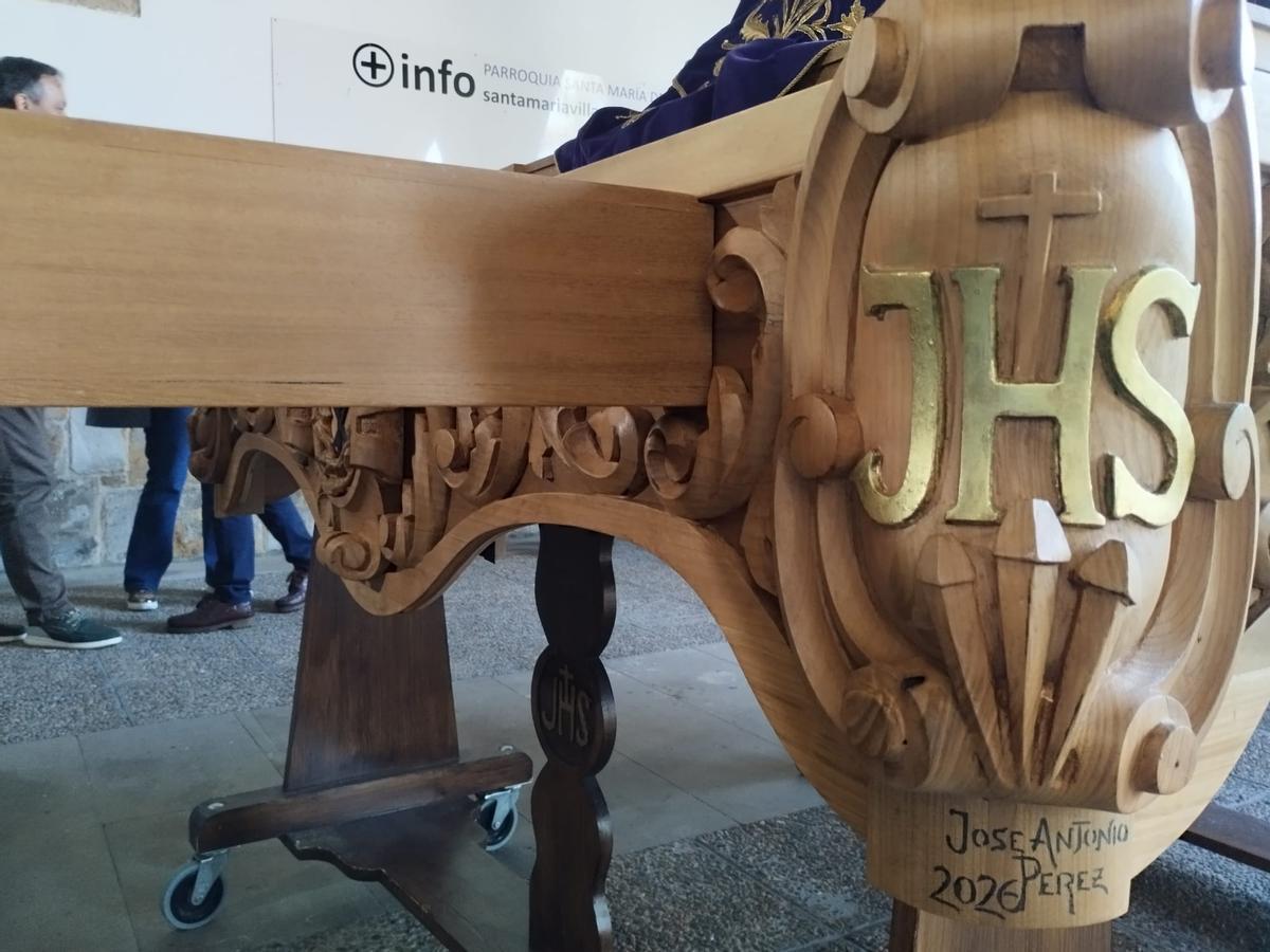La bendición de las nuevas andas del Nazareno en Villaviciosa, en imágenes La bendición de las nuevas andas del Nazareno en Villaviciosa, en imágenes