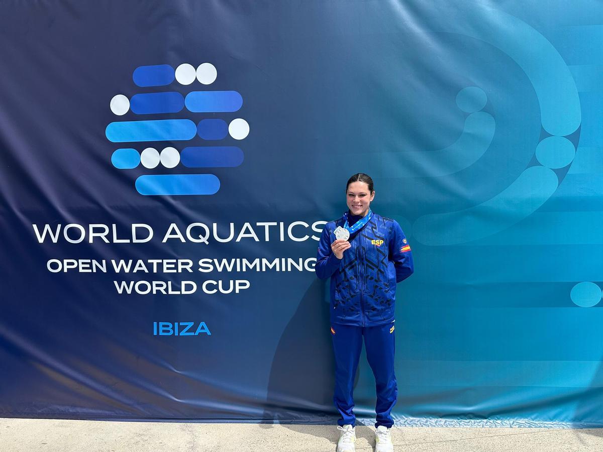 Ángela Martínez luce una nueva medalla en la Copa del Mundo