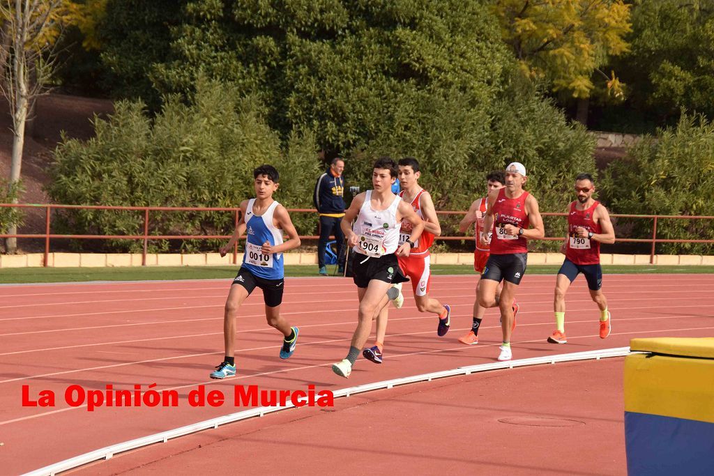 Regional absoluto y sub-23 de atletismo en Lorca (I)