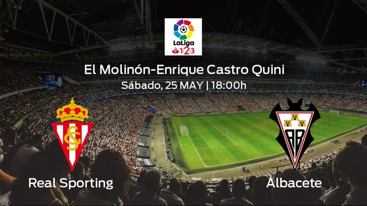 Jornada 40 de la Segunda División: previa del duelo Real Sporting - Albacete