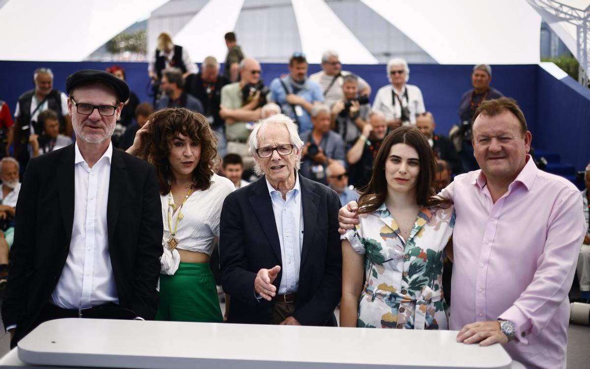 El cineasta Ken Loach se despide en Cannes