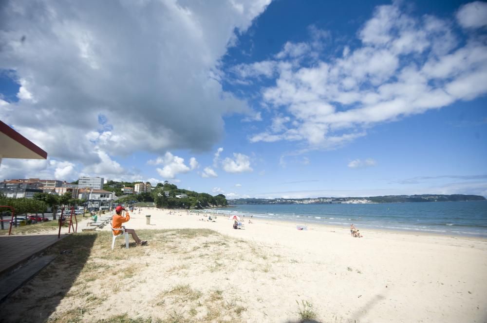 La Praia Grande de Miño pierda su bandera azul