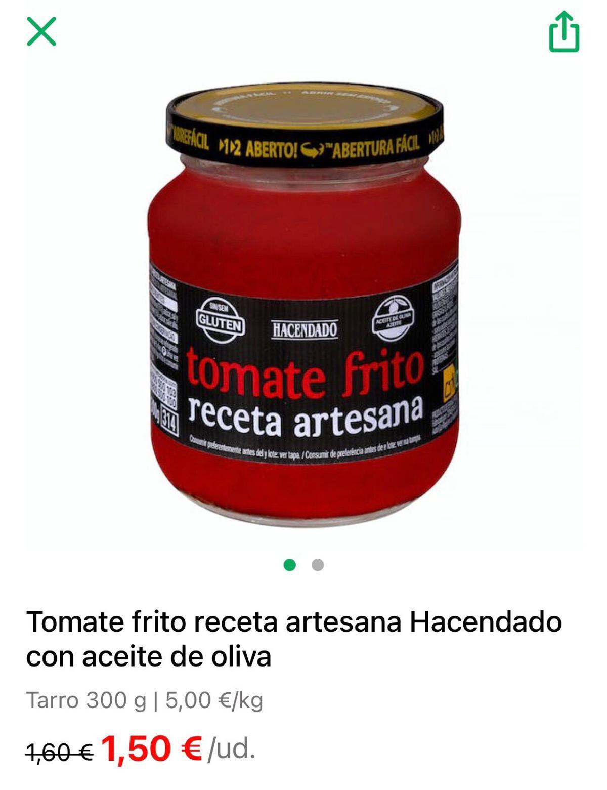 Tomate frito receta artesana