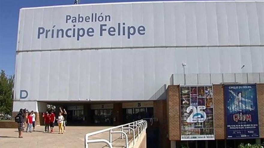 Zaragoza cambia el nombre del Pabellón Príncipe Felipe