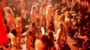 ’Performance’ en la discoteca Space Electronic de Florencia, en 1969