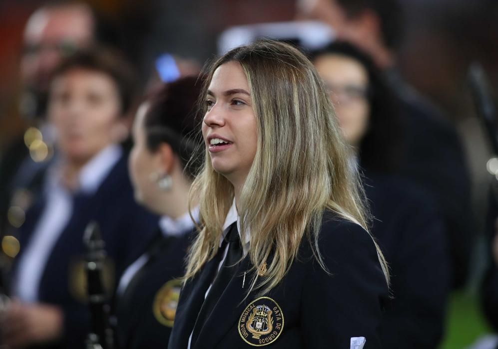 La Unió Musical de Gata de Gorgos, en Mestalla