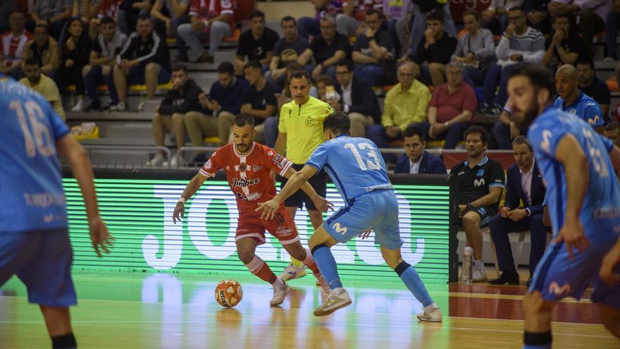 El Jimbee Cartagena, eliminado en un partido con dos goles rearbitrados