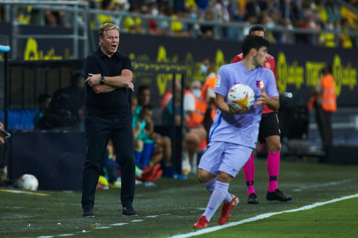 Una imagen de Ronald Koeman, al frente del FC Barcelona.