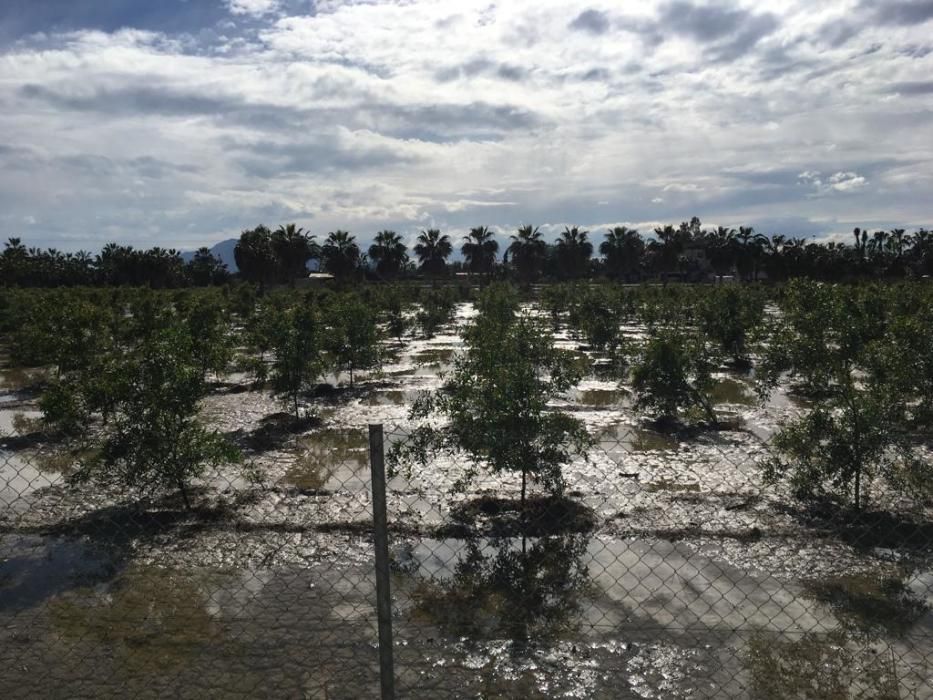 Efectos de las lluvias en San Felipe Neri