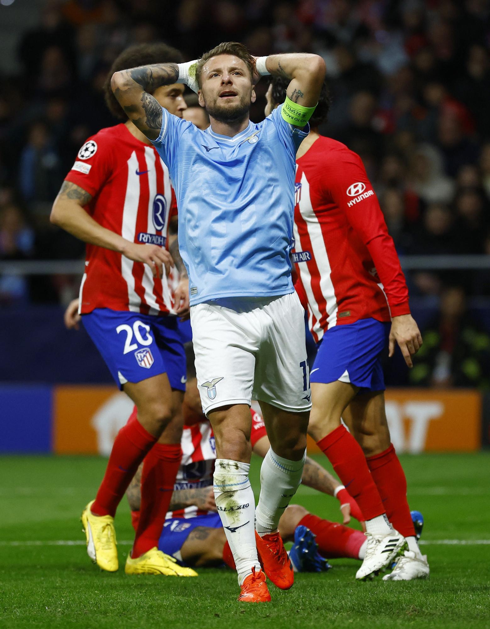 Champions League - Group E - Atletico Madrid v Lazio