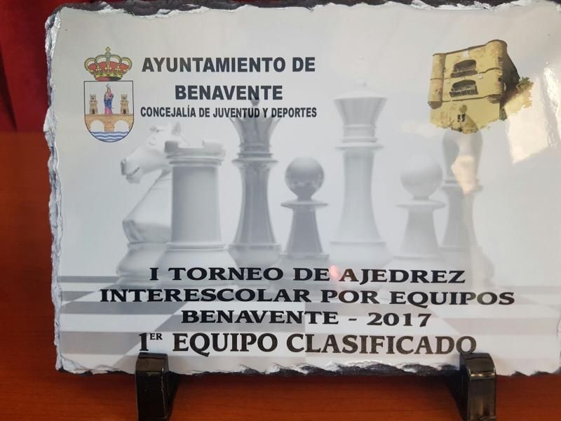 I Torneo de Ajedrez Interescolar de Benavente.