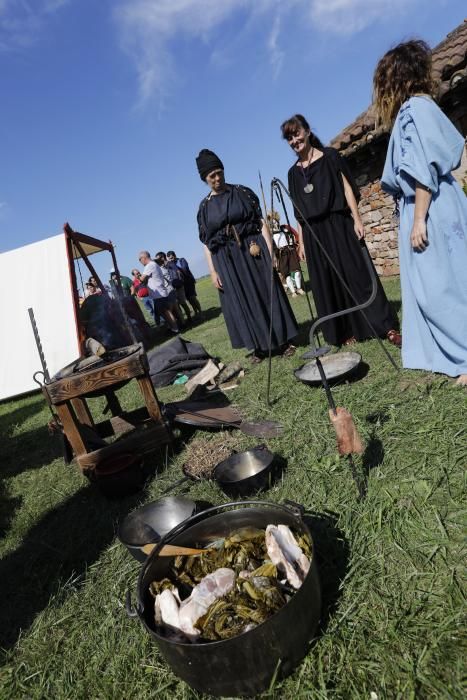 RECREACION DE UN CAMPAMENTO ROMANO.