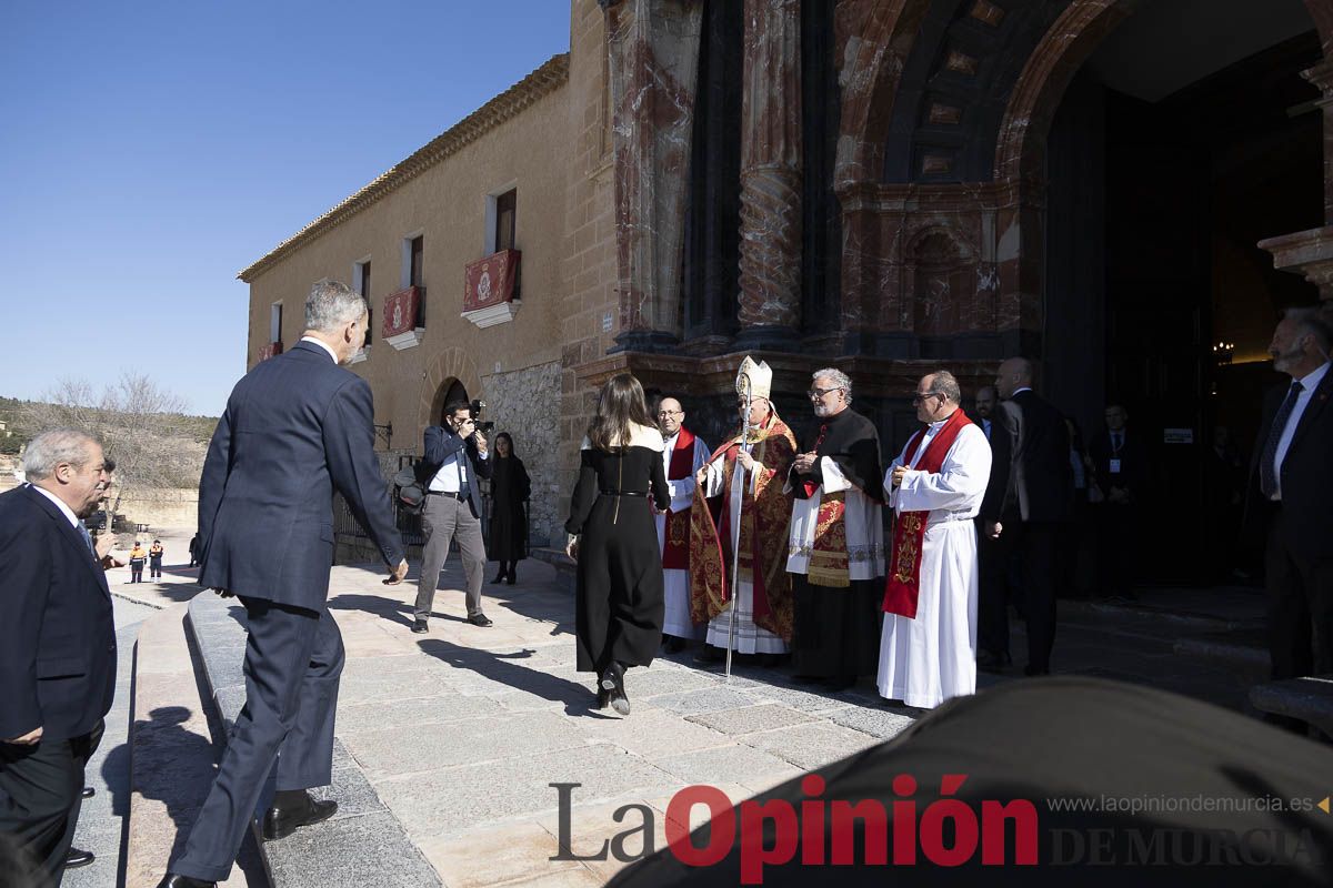 Visita de los reyes de España a Caravaca (explanada de la Basílica)