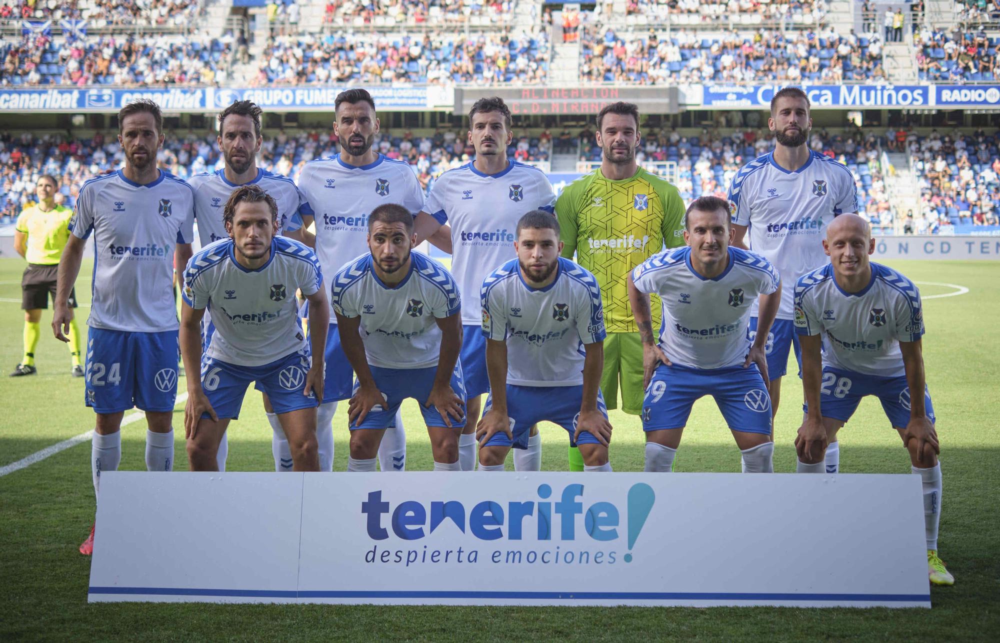 Encuentro entre el CD Tenerife y el Mirandés