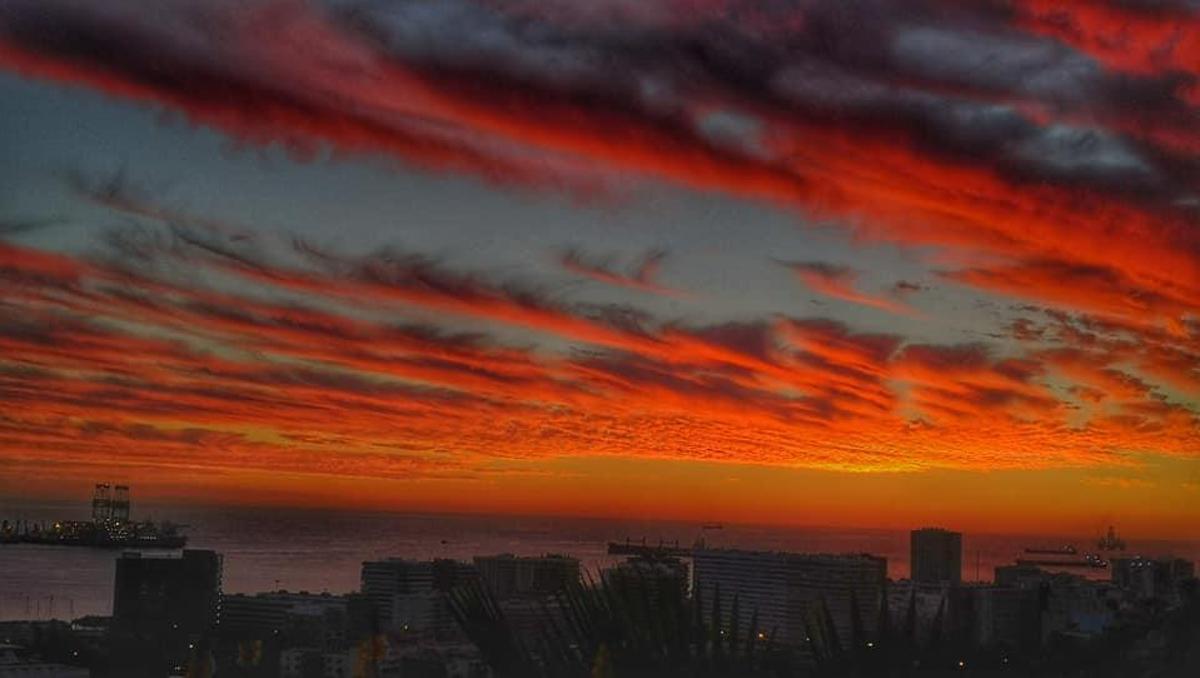 Amanecer en Las Palmas de Gran Canaria