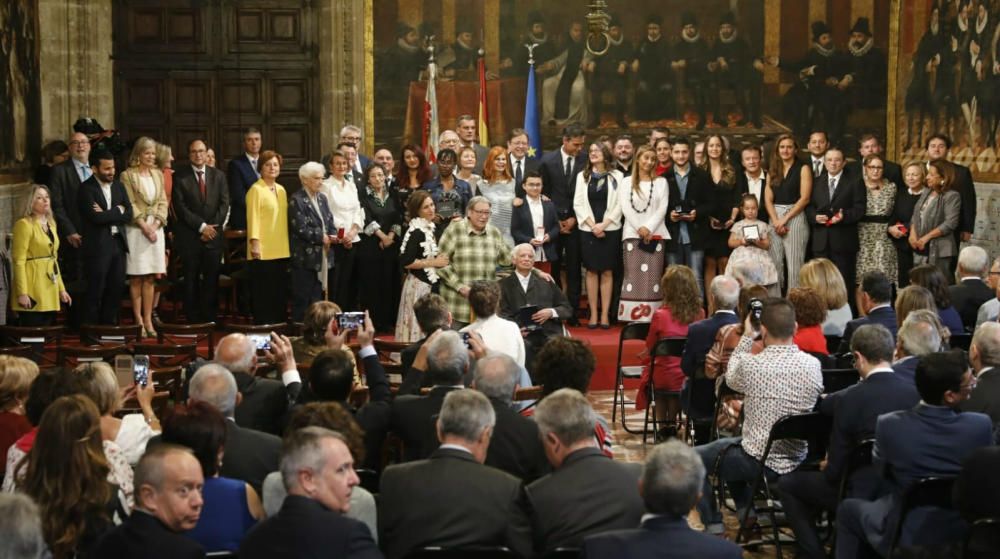 9 d'Octubre: Acto institucional en la Generalitat