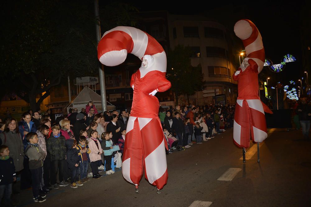 Desfile de Papá Noel en Elche