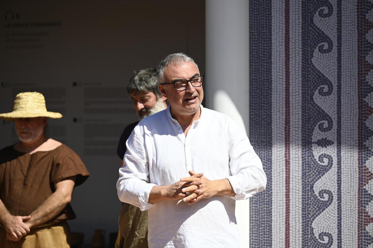 Primera visita a la villa romana de Vinamargo