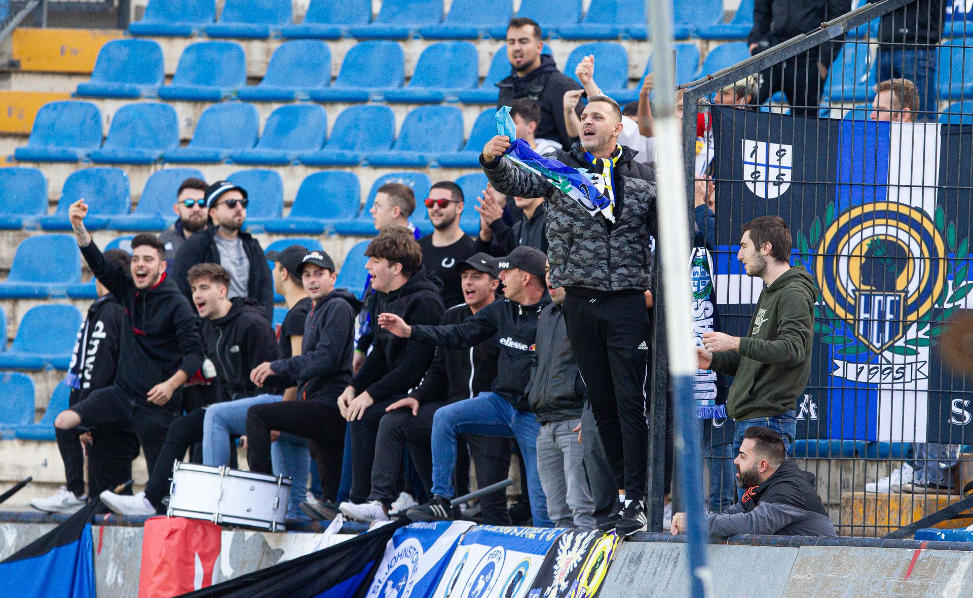 La afición del Hércules estalla tras la derrota frente al Lleida