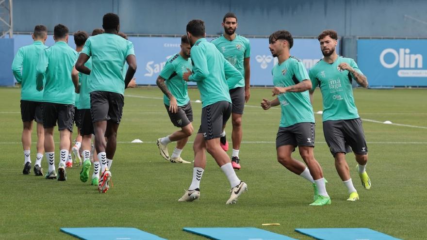 Málaga CF - Real Murcia: ensayo de play off