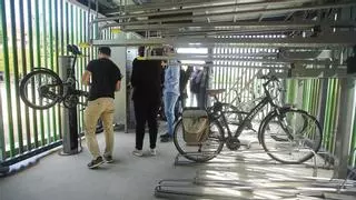 51 persones han fet servir l’aparcament tancat de bicicletes del parc Central de Girona
