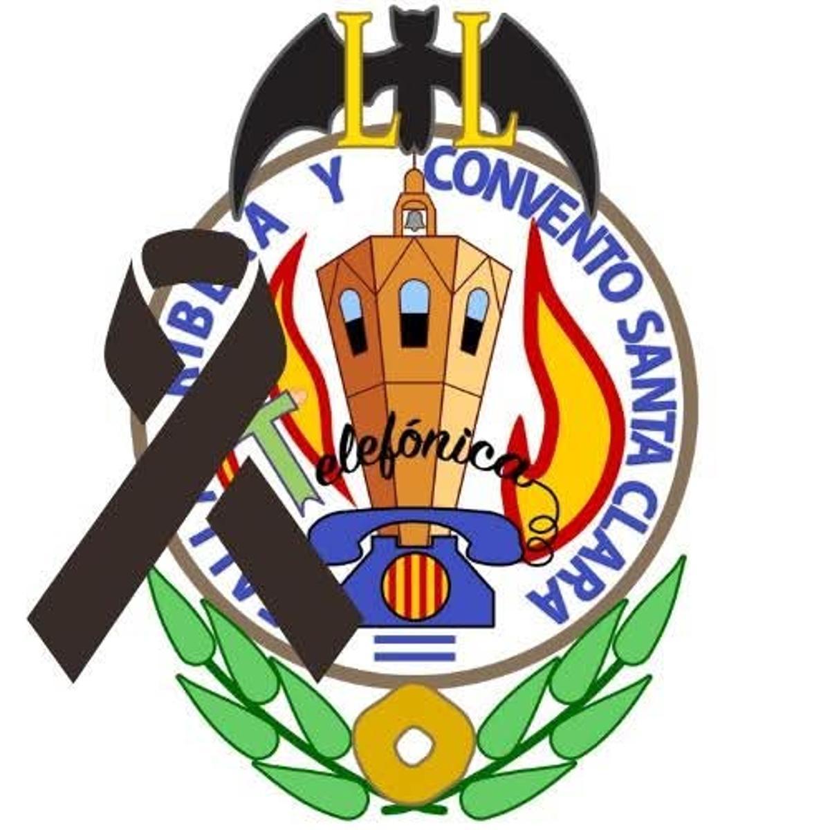 La comisión ha enlutado su escudo