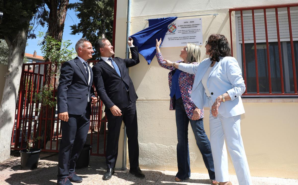 Con 50 años de historia, el CEIP Alfonso VI fue el primer centro escolar público en tener un pabellón deportivo en la provincia