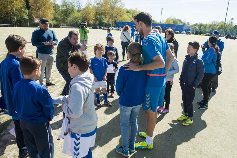 Entrenamiento del Real Oviedo