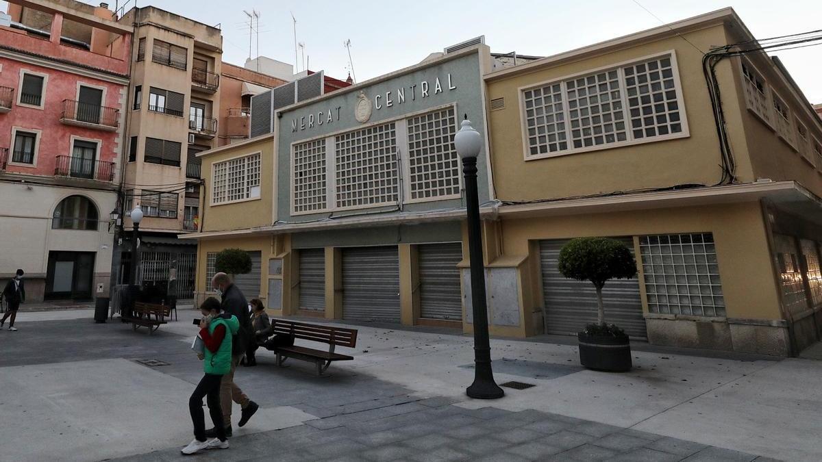 ELCHE MERCADO CENTRAL PLAZA DE LAS FLORES ELCHE